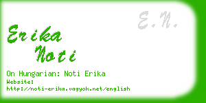 erika noti business card